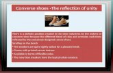 Converse shoes -The reflection of unity