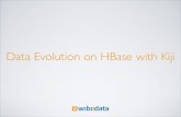 Data Evolution on HBase with Kiji