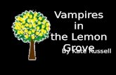 Vampires in the Lemon Grove PPT