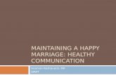 Darul Hikmah: Maintaining a Happy Marriage, Communication Workshop
