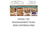 Management Plan, Resumen Ejecutivo,SWOT,Marketing Reseach