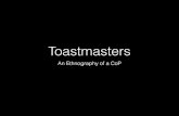 Toastmasters CoP