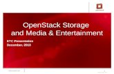 OpenStack Storage and Media & Entertainment