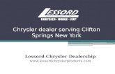 Chrysler dealer serving Clifton Springs New York