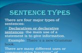 Sentence types 2013