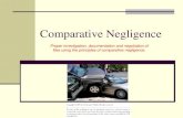 Comparative Negligence Marketing Presentation Linked
