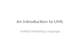 An introduction to uml