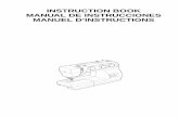 Manual de instrucciones maquina 3022 JANOME, maquina de coser recta, maquina de coser convencional 3022