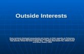 Outside Interests