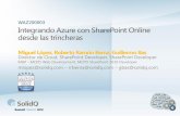Integrando Azure con SharePoint Online desde las trincheras