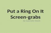 Put a Ring On It Screen-grabs