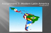 Assignment 7- Modern Latin America