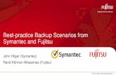 Best-practice Backup Scenarios from Symantec and Fujitsu