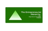 The Entrepreneurial Hierarchy