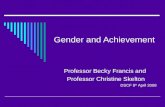 pedagogical approaches to tackling gender related underperformance