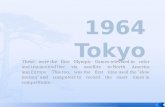 Olympic games 1964 tokyo.