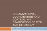 Organizational coordination and control cappello