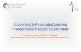 OBIE2014 - Supporting Self-regulated Learning Through Digital Badges: a Case Study