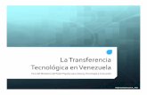 La Transferencia Tecnológica en Venezuela