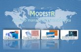 Modestr v.3.0 features