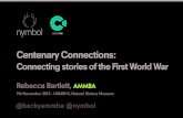 Centenary Connections: connecting stories of the First World War, Rebecca Bartlett