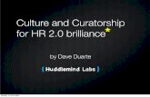 Dave Duarte Huddlemind Culture & Curatorship