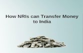 How NRIs can Transfer Money to India