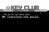 Key club sept. 13