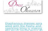 Dress obsession jovani gauze, bling and bang