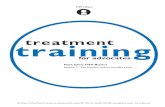 Treatment training for advocates: Section 1 of 8