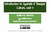 Introduction to the Spanish & Basque Culture 4: "The Spanish Society of the 21st century" & "Nonverbal language"