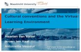 Cultural Conventions And The Virtual Learning Environment