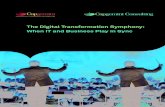 The Digital Transformation Symphony: When IT and Business Play in Sync