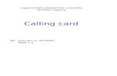 My Calling Card