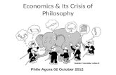 Economics & Its Crisis of Philosophy