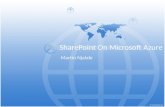 Deploying SharePoint on Microsoft Azure #spsnairobi2014