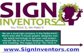 Sign Inventors Portfolio