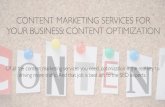 Content Marketing Services for Your Business: Content Optimization