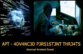 APT - Advanced Persistent Threats