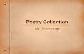 Poetry collection (overview)