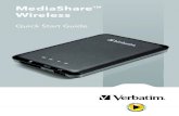 Verbatim MediaShare Wireless Guida Veloce