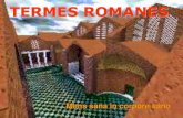 Termes: els banys romans.