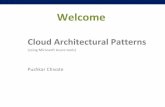 Cloud architectural patters and Microsoft Azure tools