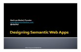 Designing Semantic Web Application