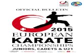 Bulletin 42nd-ekf-juniors-cadets-u21-champ.-zurich-2015-v1.0