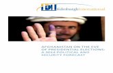Edinburgh International Afghanistan Analysis  -  A 2014 political and security forecast