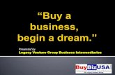 Buy A Business   Begin A Dream
