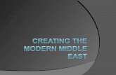 Creating the modern middle east gt