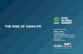 The Rise of Asian PR - Middle East