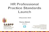 Penny Abbott - New HR Professional Practice Standards